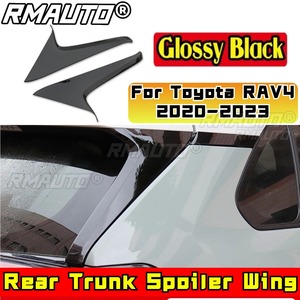 Alerón Trasero Lateral para Automóvil, Pieza Exterior de Plástico ABS, Alerón Trasero para Toyota RAV4 2019 2020 2021 2022 2023, Accesorios para Automóvil - Product Image 1