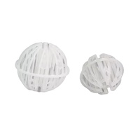 Emballage aléatoire standard en PP pour tours de granulation, moulage par injection de billes Tri-Pack, découpe pour le dégazage, haute efficacité de transfert de masse, faible