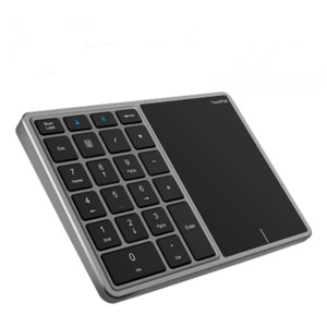 Rechargeable Wireless <strong>Numeric</strong> <strong>Keypad</strong> Keyboard 2.4G Aluminum 22-Key Number Pad With Touchpad for PC Mac.Book Windows Laptop - Product Image 3