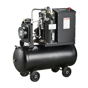 Compresseur d'<span class=keywords><strong>air</strong></span> à vis monocylindre 3-5T pour excavatrices, conception intégrée à fréquence industrielle, contrôle PLC, utilisation polyvalente, économe en énergie - Product Image 1