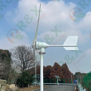 เครื่องกำเนิดไฟฟ้าพลังงานลม R&X RX-2000M 1KW 2KW 3KW แบบแนวนอน 24V/48V ได้รับการรับรองมาตรฐาน CE & RoHS เสียงรบกวนต่ำ พร้อมความเร็วเริ่มต้น 2.5 ม./วินาที RX-2000M Horiz - Product Image 5