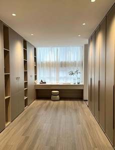 Nuevo producto, superventas, moderno, sencillo, para toda la casa, muebles de fábrica personalizados, armario de madera maciza, guardarropa - Product Image 4