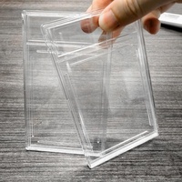 Étui de protection transparent 35PT personnalisé en acrylique pour cartes gradées par ultrasons, support pour cartes à collectionner, étui pour cartes de baseball CGC 35pt