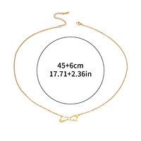 Collares de Joyería de Moda con Colgante de Acero Inoxidable Chapado en Oro con Caligrafía Personalizada Inspirada en el Árabe Islámico de Alá, Venta al por Mayor