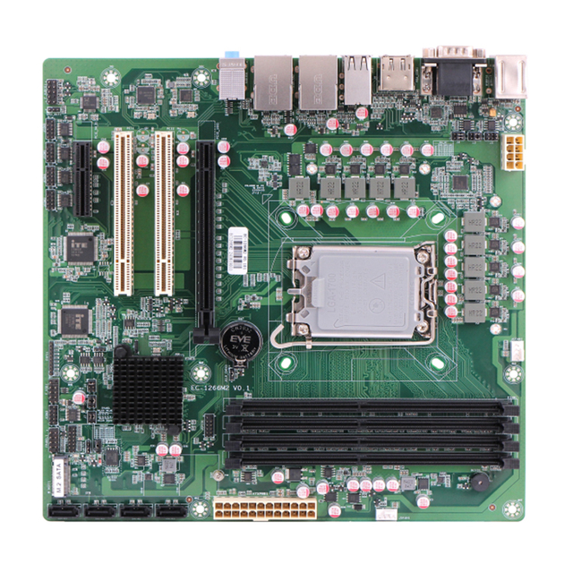 New Industrial Motherboard Intel Core I3/I5/I7/I9 128GB DDR4 Dual Gigabit LAN 12 USB Ports VGA//DP Output M.2 SATA Expansion