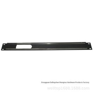 Thickened Open <b>Hole</b> Plastic Backed Oxidation Hardware Network Cabinet Server Chassis Baffle Blinded Sheet <b>Metal</b> Fabrication - Product Image 5