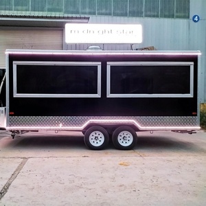 YLROAD Certified Custom Concession Food Trailer with Fully Equipped Commercial Kitchen for BBQ and Mobile Catering Business - Product Image 2