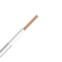 Bâtiment de ménage THHN Cuivre Électrique Câbles 14AWG 12 AWG 8AWG 6AWG Fils avec Housse En Nylon