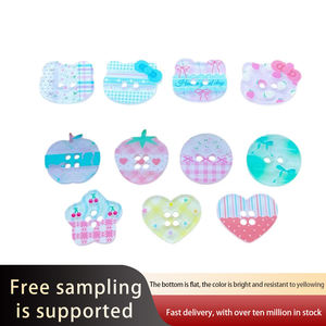 Boutons en acrylique Zili Fruits, accessoires de dessin animé, accessoires de vêtements DIY, décoration de chaussures, autocollants pour coque de téléphone, artisanat - Product Image 2