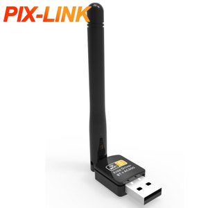 Pix-liên kết 600Mbps USB 2.0 không dây Wifi Adapter 2.4GHz 5.8GHz Dual Band Card mạng Dongle với lan Receiver trong kho - Product Image 4