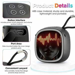 Wholesale Personalized Custom <b>Mini</b> <b>Bluetooth</b> <b>Speaker</b> Portable Wireless Promotional Audio Sound Equipment for Party - Product Image 5