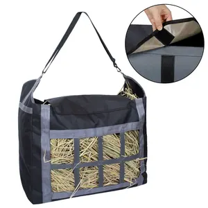 Foldable Portable Hanging Horse Feeding Slow Feed Tote Hay Bag