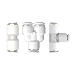 Connecteur pneumatique rapide Dde Dade Pneumatics 4 6 8 10 mm en matériau PBT pour tuyau d'air - Product Image 2