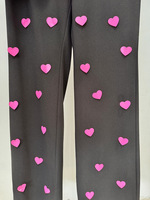 SS2375 Printemps-Été Nouvelle Collection Femme Grande Taille Ensemble Pantalon Cœur pour Femme Ensemble Deux Pièces Doux