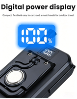 Lampe de travail LED portable, projecteur, lampe torche, batterie rechargeable intégrée, étanche, magnétique, lampe de réparation automobile d'urgence
