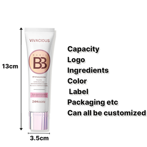 Fonds de Teint SPF 30 <span class=keywords><strong>BB</strong></span> Crème Maquillage Teint Changeant en Gros Personnalisé à Marque Privée pour Toutes les Carnations - Product Image 6