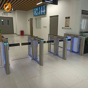 Eissolution turnstile sinh trắ<span class=keywords><strong>c</strong></span> họ<span class=keywords><strong>c</strong></span> kiểm soát truy <span class=keywords><strong>c</strong></span>ập hệ thống Wiegand Nhận <span class=keywords><strong>d</strong></span>ạng khuôn mặt sang trọng tố<span class=keywords><strong>c</strong></span> độ cao swing Barrier Gate với mã QR - Product Image 4