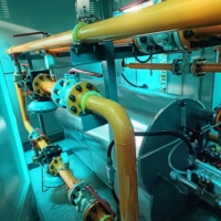 Sistema Integrado de Medición y Regulación de Presión de GNC (PRMS) con PLC y Control SCADA, Caudal de 100 Nm/h-15kNm/h, Certificado a Prueba de Explosiones
