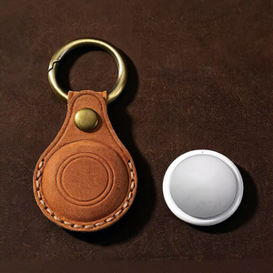 高品质钥匙扣复古风格手工制作疯马皮革钥匙扣礼品用 - Product Image 2