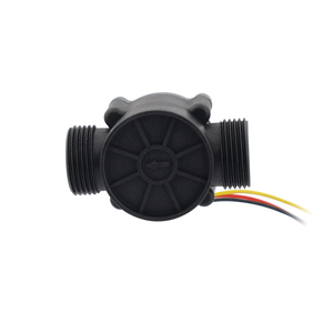Sensor de flujo de líquido Hall con salida de pulso NPN 4.5-24VDC, conector de manguera Ø10, carcasa de plástico, cable blindado, sensor de flujo de agua - Product Image 3