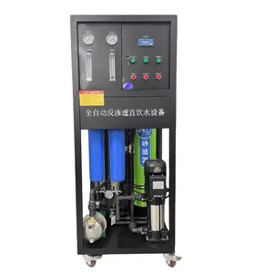 Usine personnalisée 500 L/H 0.5 T/H RO usine d'osmose inverse Système de traitement de l'eau entièrement automatique