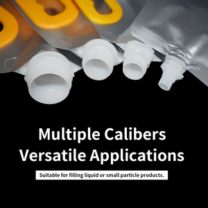 Túi đóng gói cho đồ uống lạnh lá cấp thực phẩm <span class=keywords><strong>doypack</strong></span> vòi đứng lên túi nhựa có tay cầm gói vòi cho đồ uống - Product Image 4