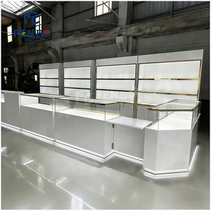 Vetrina Espositiva di Alta Gamma per Gioielli e Profumi, Espositore Bianco per Orologi e Gioielli per Showroom - Product Image 2