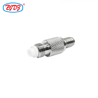 Connecteurs RF FME femelle vers RP SMA femelle 50 ohms, adaptateur de câble coaxial FME/SMA droit, en stock, fourni par l'usine