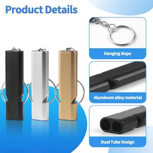 Sifflet de survie extérieur personnalisé en usine, sifflet d'arbitre pour le basketball et le volleyball, équipement sportif - Product Image 4