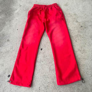 Pantalones Deportivos Personalizados para Hombre, 100% Algodón, 350 g/m², Negros, Fabricante de Pantalones Deportivos de Peso Pesado - Product Image 2