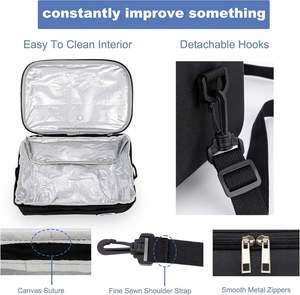 Sac isotherme pour le déjeuner en aluminium avec logo personnalisé, très vendu, pour femmes et enfants - Product Image 5