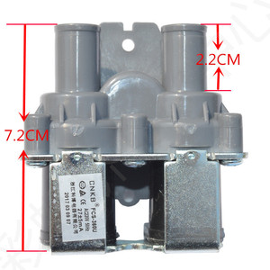 Vanne d'entrée d'eau Sanyo 2,6 cm 220 V pour machine à laver FCS-360U, électrovanne électrique en plastique, pièce durable - Product Image 3