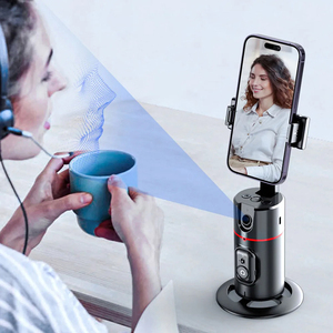Estabilizador de teléfono Seguimiento facial inteligente con luz de relleno extraíble Soporte de teléfono Palo selfie inalámbrico Trípode para transmisión en vivo Nuevo - Product Image 3