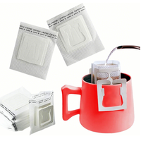 Sachets de filtre à café à suspendre pour le camping, les voyages, le bureau, la maison – Filtres portables pour une seule portion – Lot de 50