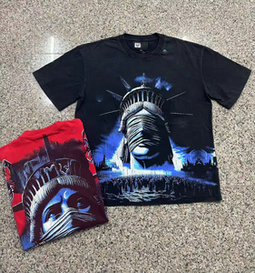 Godspeed Áo thun cotton nguyên chất chất lượng chính hãng cho nam mặt hàng thời trang đường phố siêu linh hoạt và thoáng khí thoải mái - Product Image 2