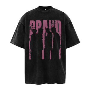 เสื้อยืดลายกราฟิกวินเทจแบบซักฟอก |   เสื้อยืดคอกลมทรงหลวมแบบโอเวอร์ไซส์ |   เสื้อผ้าสตรีทแวร์สไตล์เรโทร ยูนิเซ็กส์ - Product Image 2