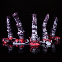 Amazon Best-seller : Dildo en silicone en forme de cheval avec fonction jet d'eau, masturbateur féminin, produits pour adultes