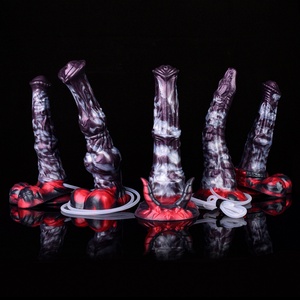 Amazon Hot Sell Water Squirting Silicone Horse <b>Dildo</b> Female Animal <b>Dildo</b> Masturbator Adult Products - Product Image 6
