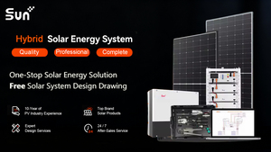 ระบบโซลาร์เซลล์ไฮบริด SUNPLUS 10kW โมโนคริสตัลไลน์ซิลิคอน ลิเธียมไอออน พร้อมบริการจัดส่งในฟิลิปปินส์ - Product Image 2