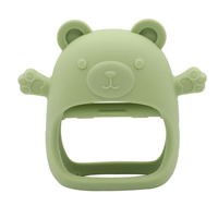 Vente flash - Jouets de dentition pour bébés en silicone sans BPA, non toxiques, animaux de dessin animé, jouets à mâcher pour bébés, jouets apaisants