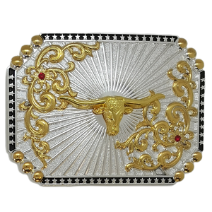 Hebilla de Cinturón Vaquero Occidental de Diseño de Fábrica a Buen Precio, Hebilla de Metal Grabada Personalizada para Hombre - Product Image 5