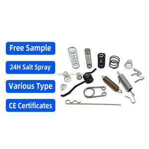 余分に長い圧縮スプリングクリップ4mmフラットダブルチェーンソーVスプリング0.7ワイヤー直径ねじり小さなねじりGt-2 - Product Image 4