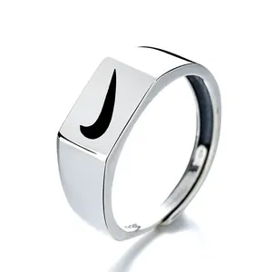 2021 Custom Neue 925 sterling silber ring heißer schmuck persönlichkeit muster design mann frauen ring
