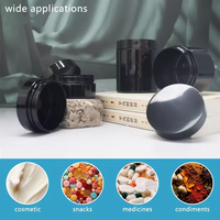 XINDE Vente en gros de pots en plastique de qualité alimentaire, pots cosmétiques, pots à beurre, emballages en plastique avec couvercles PET 50g 100g 150g 180g 400g 500g