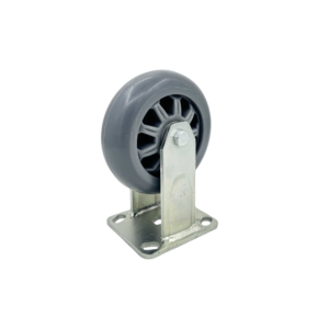 4/5/6/8 Zoll Schwerlast-Schwenkrollen Geräuscharme Hochelastische TPR-Kugellager Gummiräder für Industrielle Anwendungen - Product Image 6