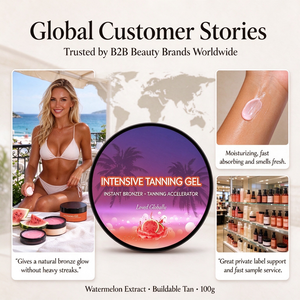 Bronceador Instantáneo de Marca Blanca 100G, Gel Autobronceador Intensivo con Aroma a Sandía, Bálsamo Autobronceador, Acelerador del Bronceado, Crema Bronceadora - Product Image 5