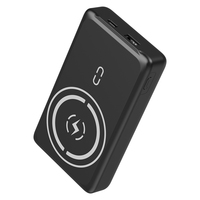 Batería Externa OEM Todo en Uno de 10000mAh con Cargador Inalámbrico Magnético, Carga Rápida PD de 22.5W para iPhone y Teléfonos