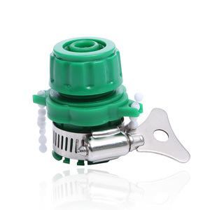 Raccord universel Huabangshi pour tuyau d'eau flexible en caoutchouc de 12 mm avec chaîne à billes et double gaine - Product Image 3
