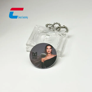 Tùy chỉnh NFC Tag Mini CD Album Keychain Micro đĩa CD âm nhạc NFC Keychain trường hợp - Product Image 6