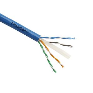 <span class=keywords><strong>Cable</strong></span> UTP Cat6 <span class=keywords><strong>de</strong></span> <span class=keywords><strong>Precio</strong></span> Competitivo Changbao - 4 Pares 23AWG Cobre Sólido Desnudo 1000 pies/305 m <span class=keywords><strong>Cable</strong></span> <span class=keywords><strong>de</strong></span> <span class=keywords><strong>Red</strong></span> <span class=keywords><strong>de</strong></span> <span class=keywords><strong>Internet</strong></span> UTP Cat6a ODM OEM - Product Image 4